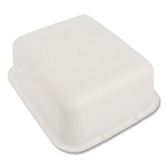 Rubbermaid Microban Dishpan, 4.5 gal, 14.5″ x 12.5″ x 5.7″, White, 6/Carton