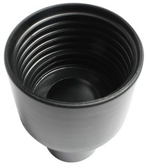 Cen-Tec Systems 65401 2″ 2 inch threaded to 1.5 female slip, Black