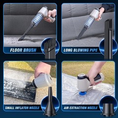 Ihe Car Vacuum Cleaner 15000Pa Handheld Cordless Rechargeable Wet Dry Vacuum