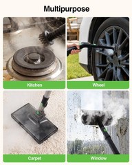 Taskstar 22-in-1 Steam Cleaner High Pressure Steam 1.6L Water TanK MultiFunction