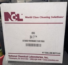 NCL 24/7 Extended Performance Floor Finish – Case of 4/1 Gallon Bottles – 0593