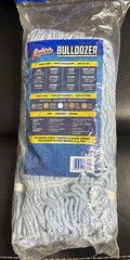 Quickie Bulldozer #18 Blended String Wet Mop Refill With Looped Ends