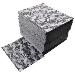 Spilfyter Ds-75 Sorbent Pad, 18 Gal, 16 In X 18 In, Universal, Camouflage, 50 Pk