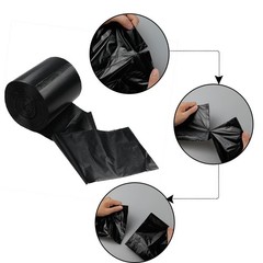 Eagrye 10 Gallon Kitchen Trash Bag Black Wastebasket Liners 170 Counts