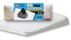 Oil Only Absorbent Pads – for Bilges Boats Vehicles and Tools – 6 Pack White …