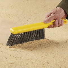 Rubbermaid Commercial 8 Inch Counter Brush Flagged 12.5″, Yellow, Silver
