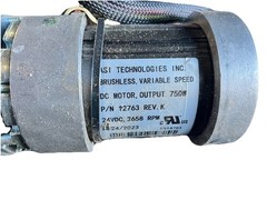 ASI thehnologies 12763 motor 3658 RPM Works 24V DC
