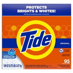 Tide Powder Laundry Detergent, Original Scent, 95 108 Ounce (Pack of 1)