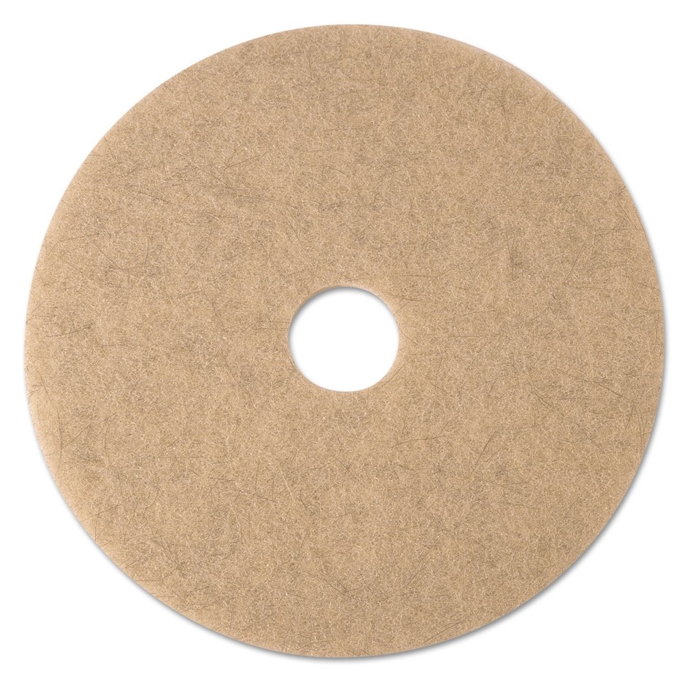 3M Natural Blend Pad 3500, Tan, 21″ (Case of 5)