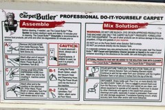 Thermax Carpet Butler CB Pro-3 Carpet Cleaner- Water Extractor- Detailing #732