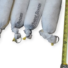 PIG Oil-Only Absorbent Boom 3″ x 10′ Set of 5