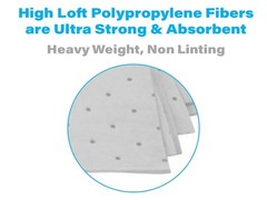Oil Only Absorbent Pads – for Bilges, Boats, Vehicles and Tools – 6 Pack, Whi…
