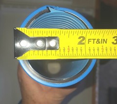 Carpet Cleaning Vacuum Hose Grey Vinyl Cuffs 2″ inches Threaded (2 pcs)