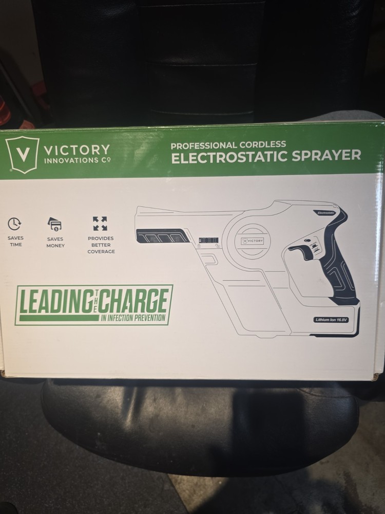 💥 VICTORY PROFESSIONAL 16v CORDLESS ELECTROSTATIC HANDHELD SPRAYER VP200ESK