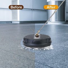 15″ Pressure Washer Surface Cleaner with 2 Extension Wand Quick Connect 3600PSI