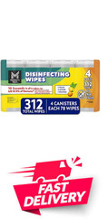Member’s Mark Disinfecting Wipes, Variety Pack, 4 pk., 312 count. FREE Shipping