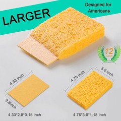 12-Count Extra Lar pred Spons for Kitchen, Dishes, Cleaning,