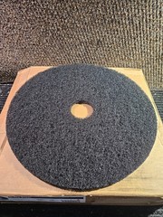 (QTY 5) Americo 400120 Stripping Pads Circular Disc , 20″ Diameter Black
