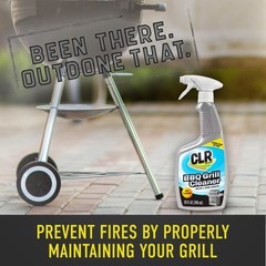 CLR Brands Grill Cleaner and Degreaser Spray, 26 26 Fl Oz (Pack of 1), clear