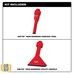 Milwaukee 49-90-2034 AIR-TIP Non-Marring Utility Nozzle Kit