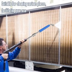 Pressure Washer Extension Wand, 17 Inch Stainless Steel Power Washer Wand wit…
