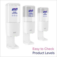 PURELL ES10 8320-E1 Automatic Hand Sanitizer Dispenser, White (Pack of 1)