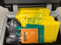Brady Ska-K2 Spill Kit, 22 Gal Volume Absorbed Per Kit, Kaddie, Gray