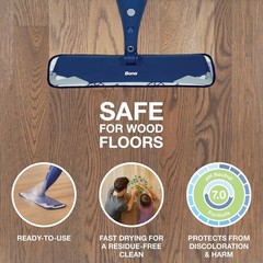 Bona Hardwood Floor Cleaner Spray Mop 34 Fl Oz (Pack of 1), Refillable