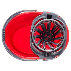 O-Cedar QuickWring 2.5 Gallon Mop Bucket with Wringer Red