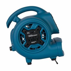XPOWER P-260AT Mini Scented Air Mover, Carpet Dryer, Utility Fan blowing 800 CFM