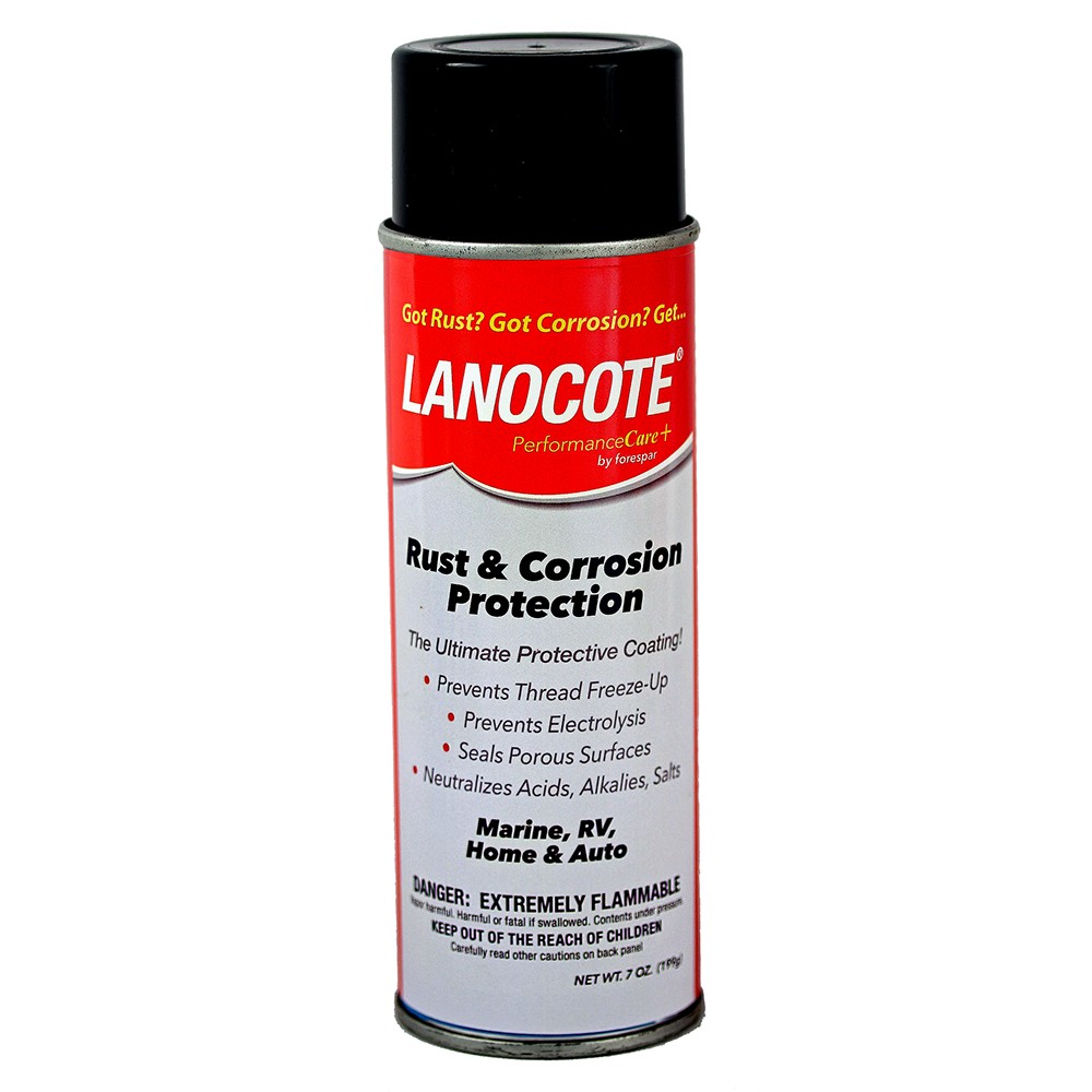 Forespar Lanocote Rust And Corrosion Protection Aerosol Spray 7 Oz