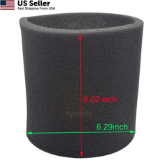 3 Pack 90585 Foam Sleeve VF2001 Replacements Filters For Wet Dry Vacuum…