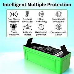 Lcenerga 4400Mah 1800Li Battery For Irobot Roomba Replacement For Roomba
