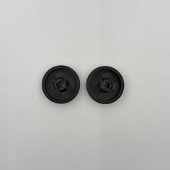 2Pk Upgraded Repl Black Wheel Suit For Ryobi Cordless Stick Vacuum 18v PCL720K C