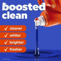 Tide Liquid Laundry Detergent, Original Scent, 1.03 Gallon (Pack of 1), white