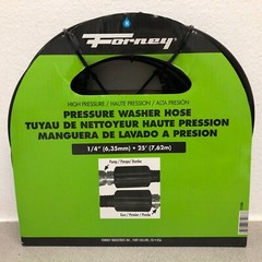 Forney 75186 1/4 in. D X 25 ft. L Pressure Washer Hose 3000 psi