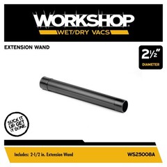 WORKSHOP Wet/Dry Vacs Shop Vacuum Accessories WS25008A Extension Wand Attachm…