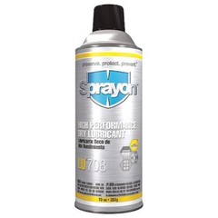 Sprayon Sc0708000 Dry Lubricant, Aerosol Can, 10 Oz.