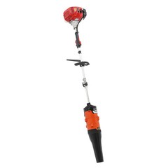 52cc Gas Power Handheld Sweeper Broom W/ Blower Driveway Turf Grass Snow Clean
