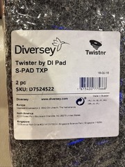 Diversey TASKI Twister Intellipad Diamond Floor Machine Cleaning Pad DD7524522