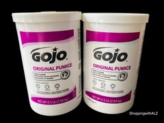 NEW LOT 2 Gojo Original Pumice Hand Cleaner Oil Grease Tar 4.5 lb