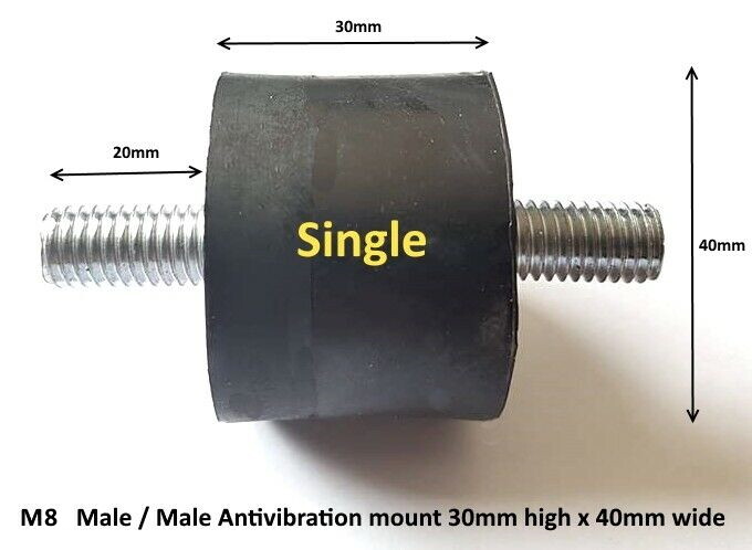 Anti Vibration Rubber Mount – OEM PART NO: 282522 – WACKER LF45 Plate