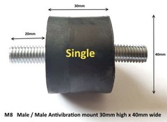 Anti Vibration Rubber Mount – OEM PART NO: 282522 – WACKER LF45 Plate