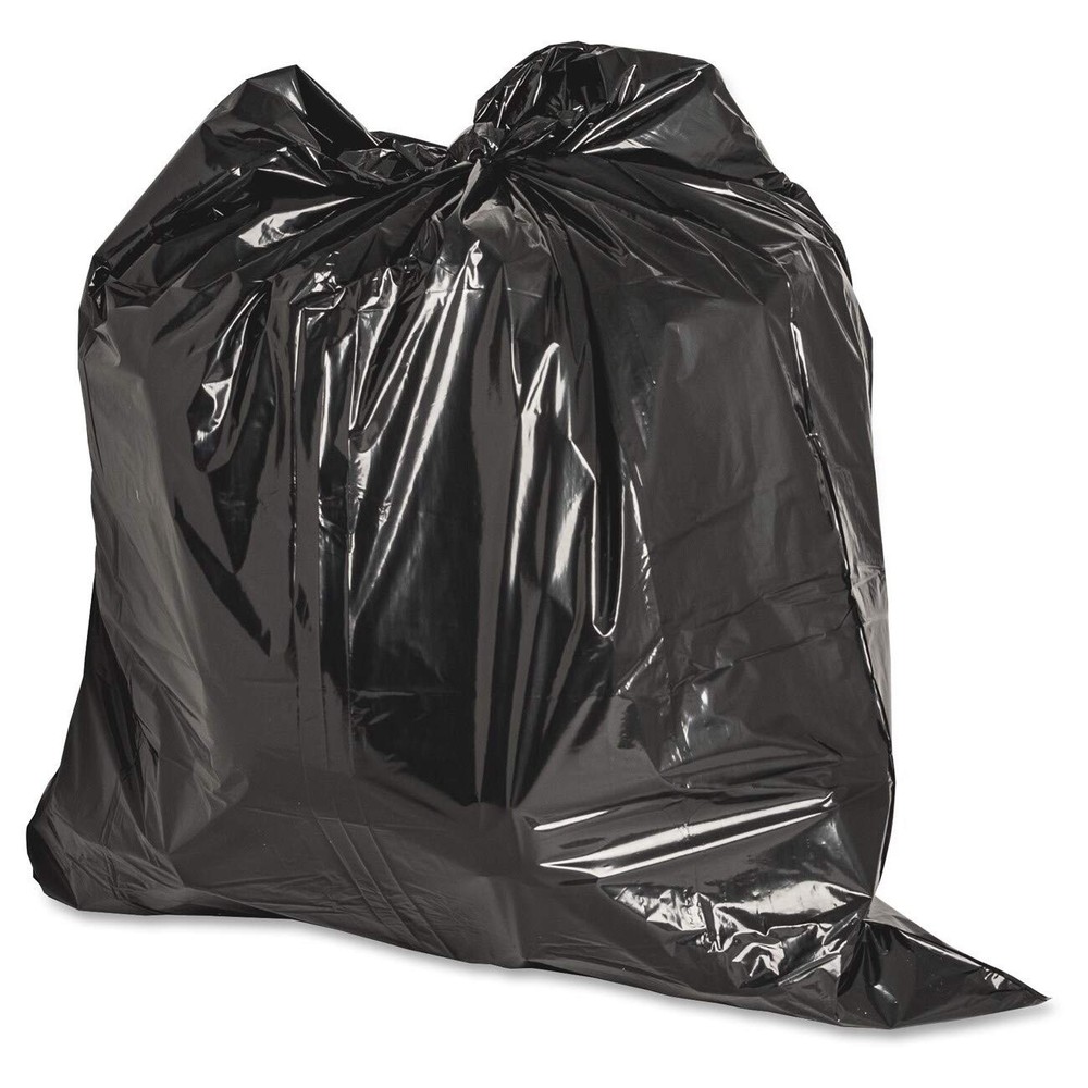 Genuine Joe Density Heavy-Duty Can Liners 39 X 46 45 Gal Capacity 1.50 Mil