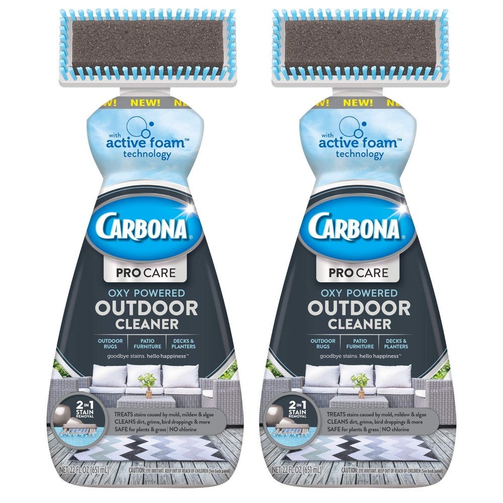 Carbona Pro Care Oxy Powered Outdoor Cleaner 22 Fl Oz (Pack of 2), No Color