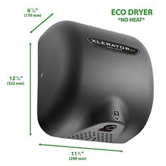 Excel Dryer XL-GR-ECO XLERATOR Hand Dryer Textured Graphite 110-120V and 240V