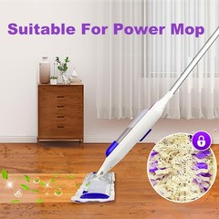 18 Pack Disposable Power Mop Refills for Swiffer – 5X Purple