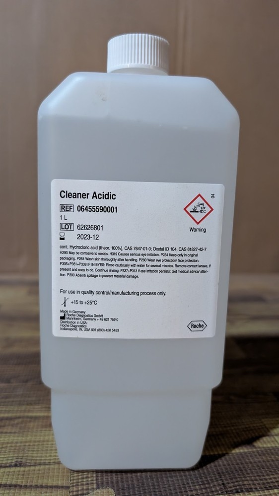 Roche Diagnostics Cedex Bio Instrument Cleaner, Acidic 06455590001 – 50-589-402