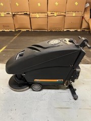 NSS Self-propelled 20″ floor scrubber with NEW batteries and FREE shipping!