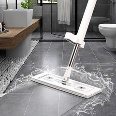 Microfiber Flat Mop with 4 Mop Pads Flat Mop for Dry and Wet Floor